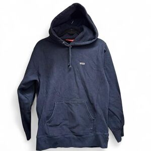 Supreme Dark Blue Hoodie Vintage Sz Medium